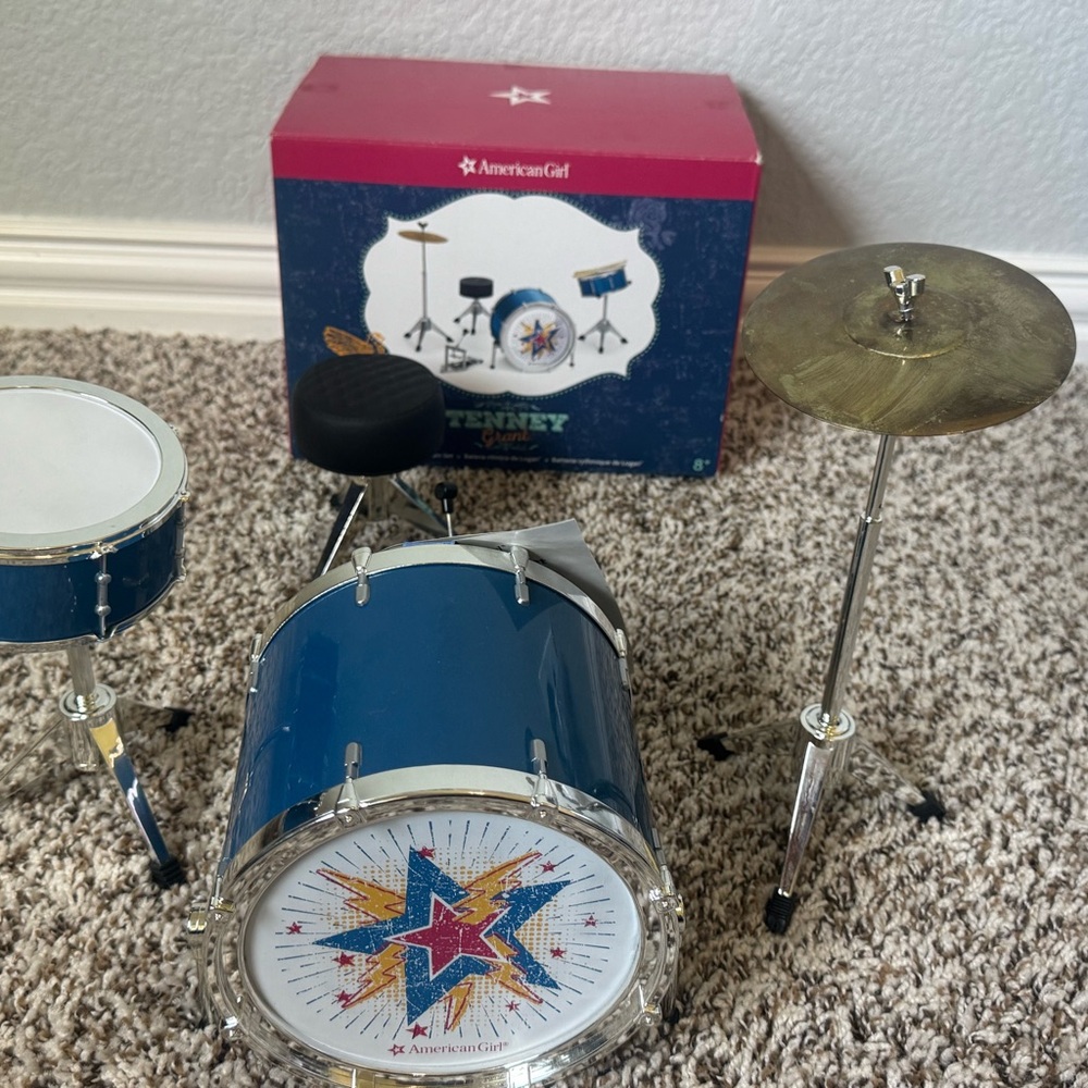American Girl Starry Blue Drum Set